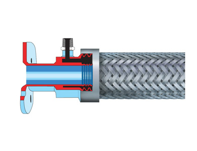  双层保温金属软管